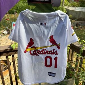 General Merchandise MLB Baseball ST. LOUIS CARDINALS PET Dog Top JERSEY L Large